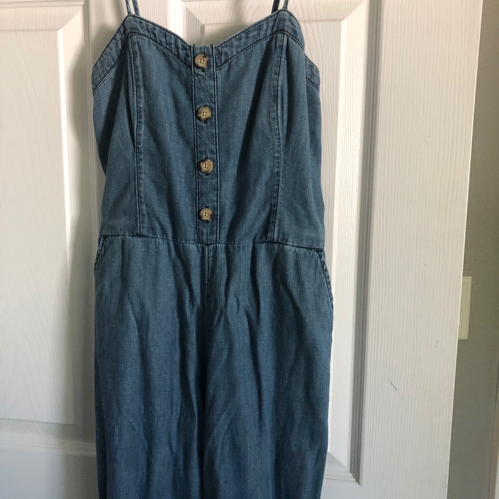 Abercrombie Jean Jumpsuit